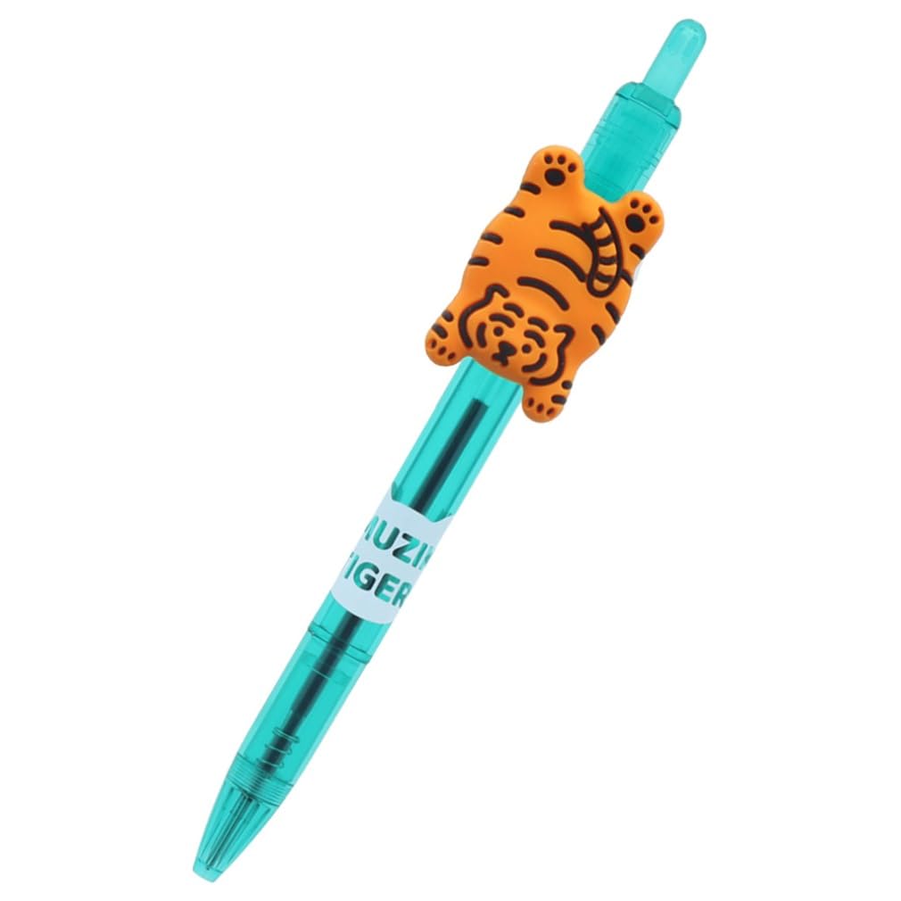 Amazon | サンスター文具 MUZIKTIGER 油性ボールペン プレート付